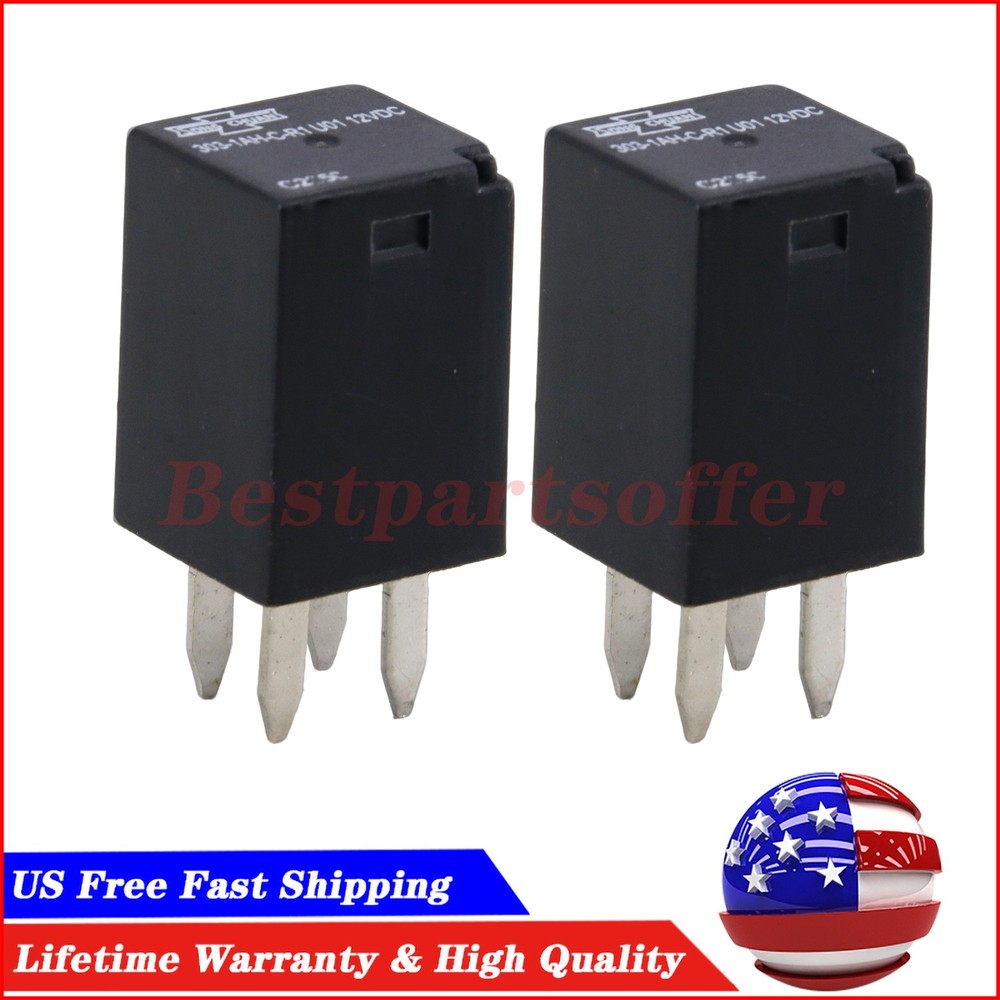 2pcs For Song Chuan 2011-17 Commander 800 303-1AH-C-R1 U01 12VDC Relays SPNO 20A