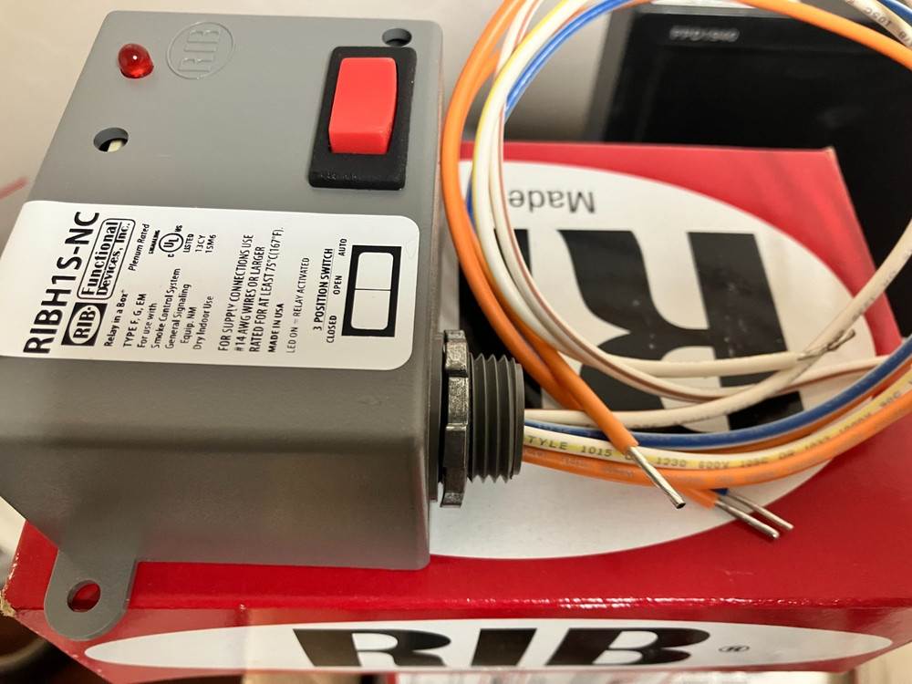 RIB Functional Devices RIBH1S-NC Wired Relay BRAND NEW