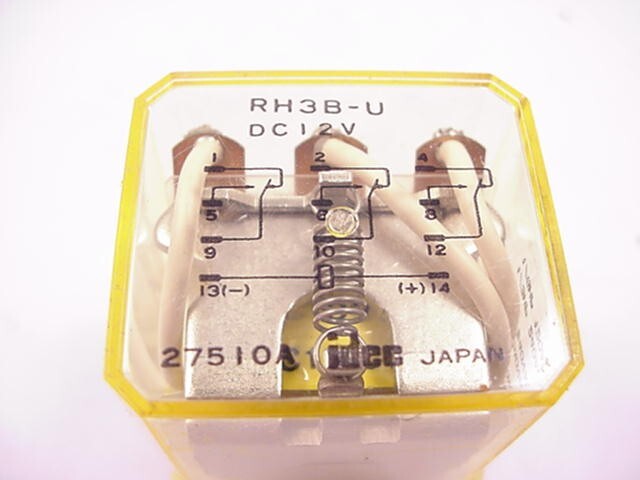 Idec RH3B-U DC12V Relay NEW Ships on the Same Day of the Purchase