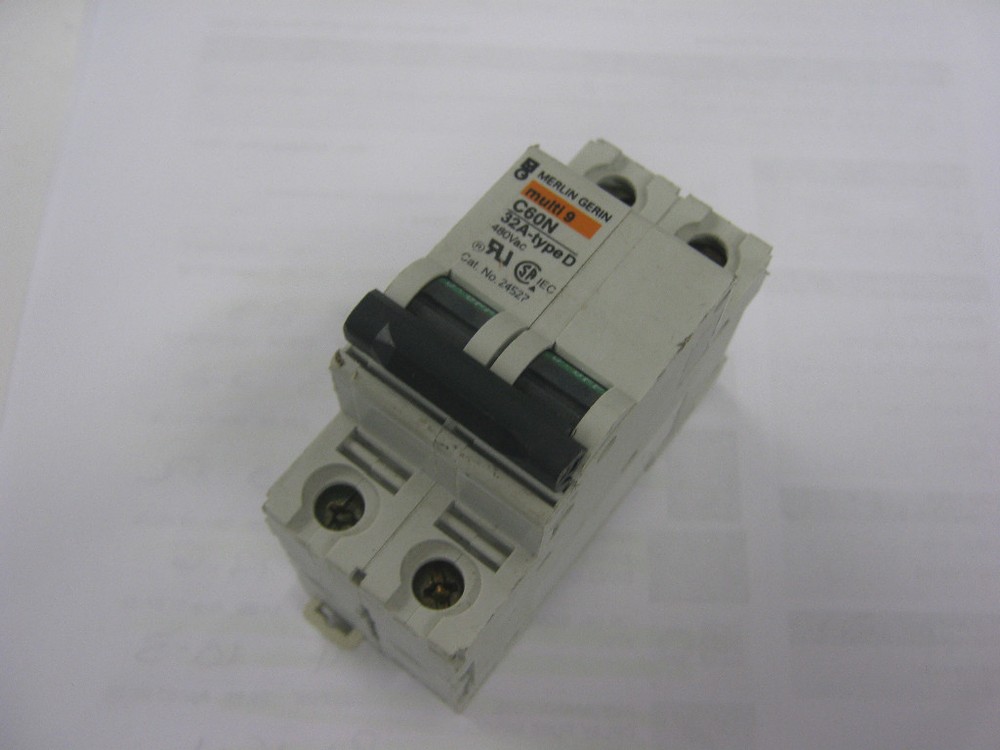 MERLIN GERIN MULTI 9 TYPE D RELAY MODEL # C60N