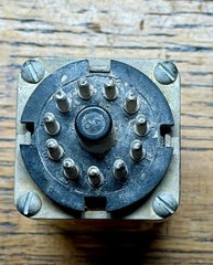 Potter & Brumfield KCP14 10,000 Ohm Plate Circuit Relay – 11-Pin 3PDT 2A