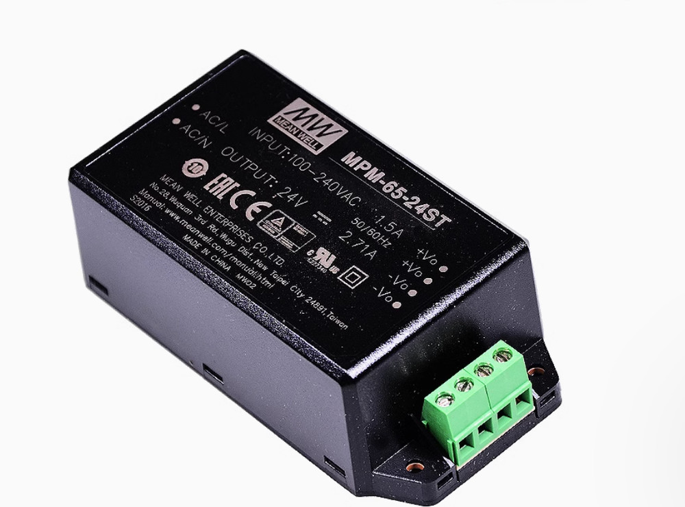 1PC NEW MEAN WELL Power supply MPM-65 65W 5/12/15/24/48V 100-240VAC #LL