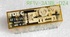 1pcs IDEC Miniature Intermediate Relay RF1V-3A1B-D24