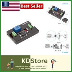 Programmable 12V Time Delay Relay Module with Metal Enclosure 18 Modes for Au…