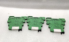 Phoenix Contact 29 66 01 6 Base Relay PLC-BSC-24DC/21 NOV 0000961255 3PCs In Lot