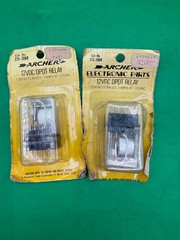 Lot of 2 Archer 12VDC DPDT Relay Cat. No. 275-206B Radio Shack RE