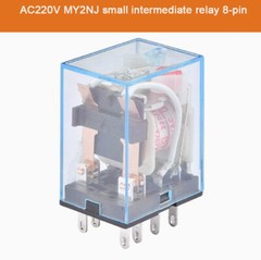 LY2NJ/MY4NJ Intermediate Relay DC12V/24V AC110V/220V Large 8 Pin/14 Pin 5A/10A