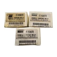 Dayton 5X827E General Purpose Relay 8-Pin, 120V 50/60Hz, 12A, 120VAC
