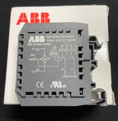 1Pcs New Terminal Type Relay RB122AV-24VAC/DC 1SNA610121R2000
