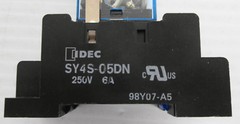 Omron MY4NJ-D2 24VDC 150VAC 3A Relay with SY4S-05DN 250V 6A Socket