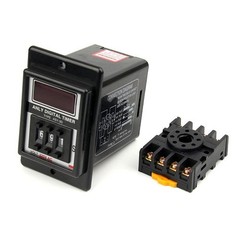 Digital Timer Switch Controller Programmable Countdown Time Relay 220V 1S-999S