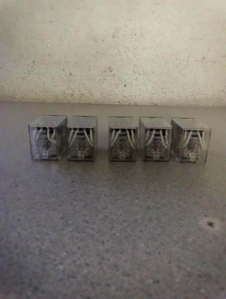 Omron 2W931 Miniature Power Relay (Lot of 5)