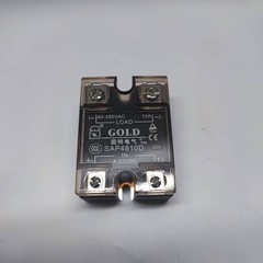 1PC SAP4810D 40-480V 4-32VDC 10A DCcontrolled AC single-phase solid-state relay