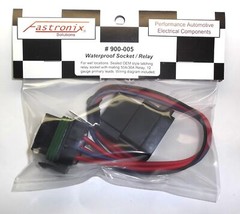 Wired Relay And Socket Kit 30 Amp Normally Closed 50 Amp Normally Open Sealed
