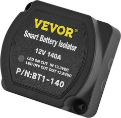 Dual Battery Isolator Kit 12V 140A RV Marine Truck]]
