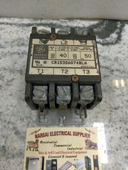 GE RELAY CR153DA074BLA, 40 AMP CONTACTOR 24 V COIL55-B31H (17BB3