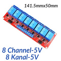 5V/12V/24V Relay Module 8 Channel Raspberry Pi ESP8266 ESP32 Optocouple Trigger