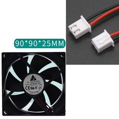 1PC BRUSHLESS PC CPU Cooler Fan DC 12V 24V 2Pin 30/40/50/60/70/80/90/120/140MM