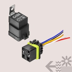 True MODS 1 Pack 5-Pin 12V Bosch Style Waterproof Relay Kit [Harness Socket] …