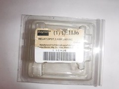 1EHJ6 Relay, 8 Pins, Square Base Type, 240VAC Coil Volts (H9T)