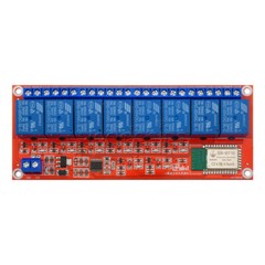 8 Channel Bluetooth Relay Module 5V /12V Bluetooth Mobile Phone Remote Control