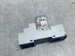 Carlo Gavazzi RMI A 210 24Vdc DPDT Relay 10a 250Vac w/ ABB CR-M4LC Base Lot of 6