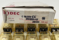 IDEC General Purpose Relay RH2B-U AC24V Box Of 10 67618 NEW Fast Free Shipping!