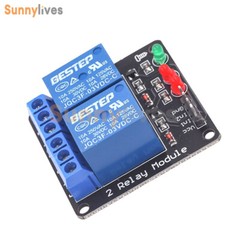 3V 3.3V 1/2/4Channel Relay Module Low Level Trigger Relay with LED Relay Output