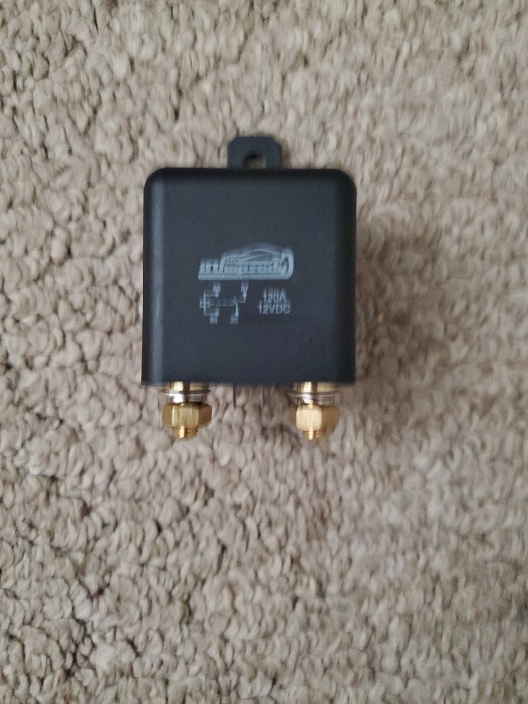 irhapsody Relay 120A 24V Continuous Duty Relay 4 Pin High Current Relay Split…