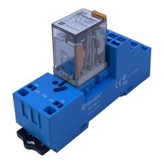 Finder 55.34.8.110.0040 Socket Relay +94.54.1 250V 7A Relay Pack of 3