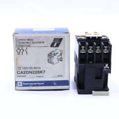 * NEW SCHNEIDER ELECTRIC TELEMECANIQUE CA2DN226K7 100V COIL 50/60HZ CONTROL RELA