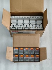 ABB 1SVR405613R3000 230VAC 14PIN RELAY WITH BASE 1SVR405651R3000 PACK OF 10 PCS