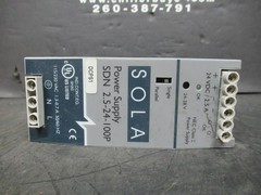 SOLA POWER SUPPLY 2.5-24-100P 115/230 VAC 1.3-0.7 AMP 50/60 HZ **WARRANTY**