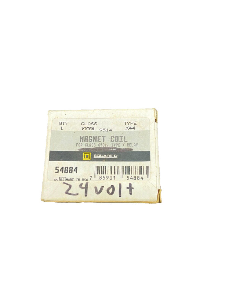 SQUARE D 9998X44 Replacement Relay Coil Type X 110/120VAC