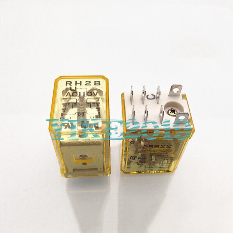 Qty:10 NEW REPLACE FOR IDEC RH2B-U AC110V 8-pin Intermediate relay without base