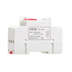 GEYA Programmable Digital LCD Timer Weekly Electronic Switch 30A AC/DC 12-240V