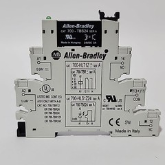 Allen Bradley 700-HLT1Z24 Ser A Electromechanical Relay 5A 250V 24VDC Coil