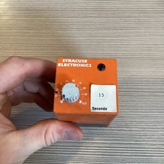 Syracuse Electronics Time Control Relay 110VAC