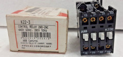 New ABB K22-3 Control Relay 2NO-2NC 440 V 60 Hz,380 V 50 Hz Free Shipping