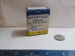 New Sealed in Box Guardian Electric 1R-500-A24 all purpose relay