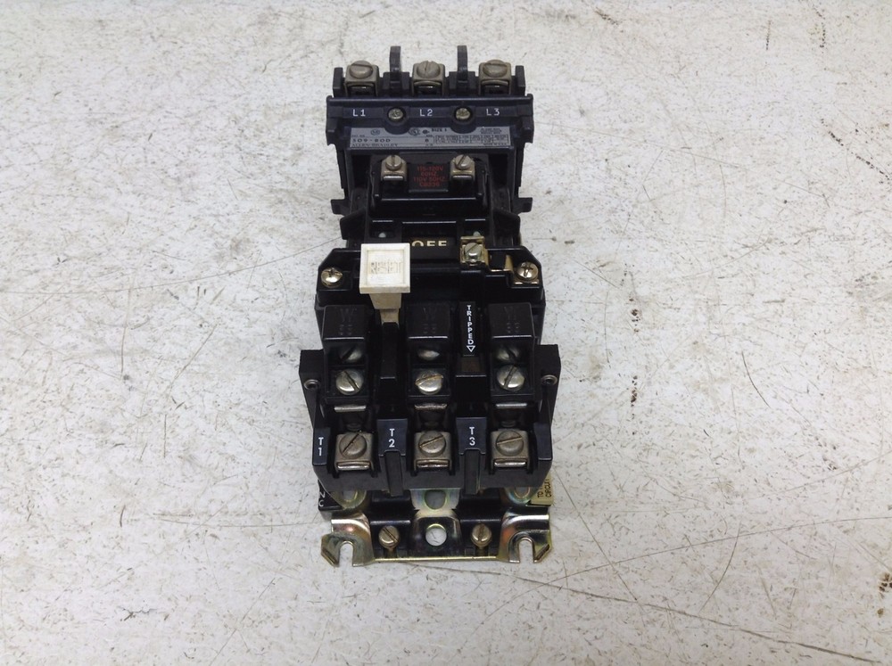 Allen Bradley 509-BOD Size 1 Contactor Motor Starter 509BOD 115-120 AC Coil B0D