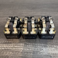 Lot of 3 AMF Potter & Brumfield PRD11DJ1 24V DC Power Relays Contactors