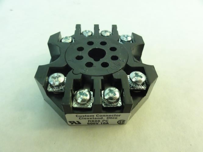 207678 New-No Box; ABB R808-PC Custom Connector; 600V; 10A
