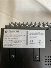 GE MULTILIN 345 TRANSFORMER PROTECTION SYSTEM RELAY 345-E-P5-G5-H-E-S-N-N-SN-D-N