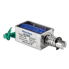 MagnetElectromagnet, HS1564B, DC12V 3A, 20mm Stroke, Force 60N, PushPullType, Off…