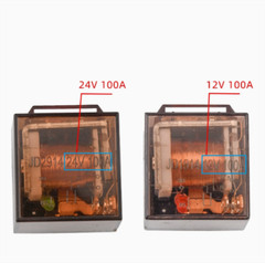 5-pin NO/NC Double Contact Car Relay Copper Wire High-Power Waterproof 12V 24V