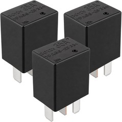 PA66-GF33 Material Automotive Relay (3-Pack) DC12V 35A 4-Pin SPST – Compatible w