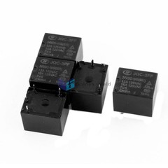 5Pcs JQC-3FF/024-1HS(511) 4 Pole SPST NO Power Relay 24VDC 125VAC 15A✦Kd