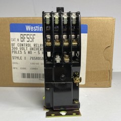 Westinghouse BF55F Control Relay 120/60 110/50V 5-Pole Universal Contacts – NOB