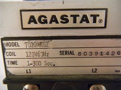AGASTAT TIMING RELAY 7012AKGZ